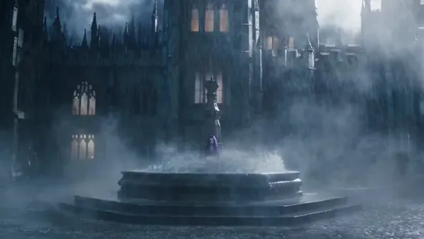 暴雨哥德城堡紫髮女巫水魔法戰鬥
